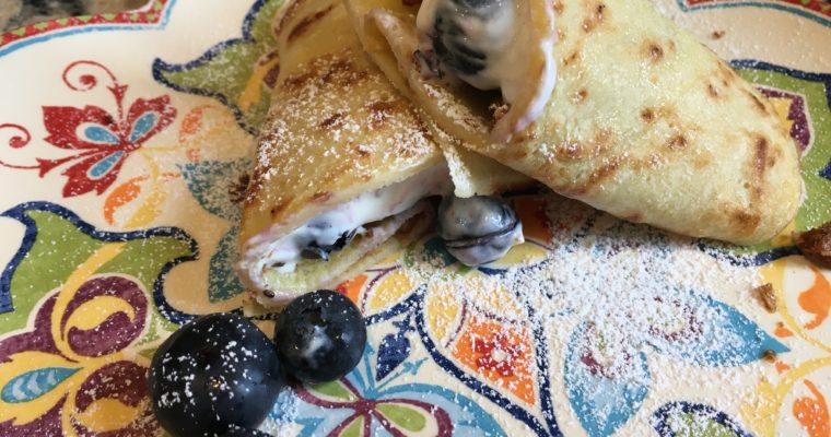 Crepes  with Berries