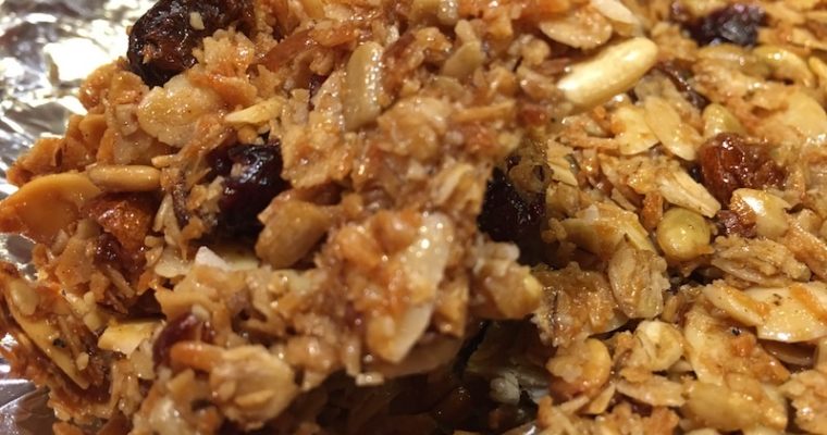Crunchy-nutty-fruity Granola Goodness